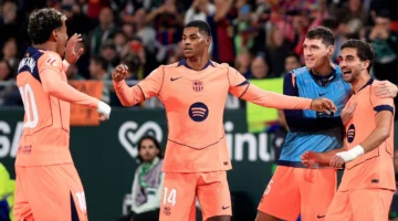 صافرة البداية.. توقيت لقاء برشلونة وأوساسونا في الدوري الإسباني 2026 والقنوات